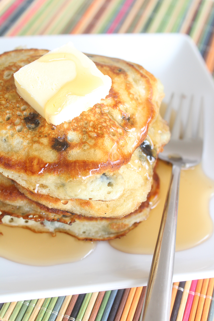 wild blueberry pancakes